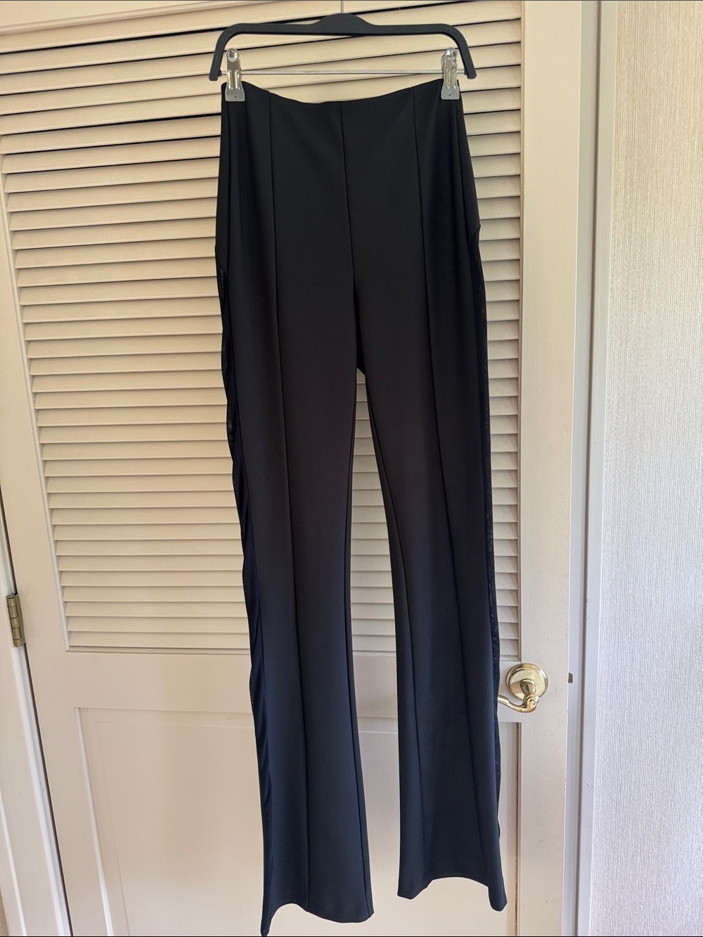 Patrizia Pepe Black Boot-Cut Trousers